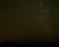Sagittarius in the South, as seen from the Northern hemisphere, in wide and close-up views (682 KB)